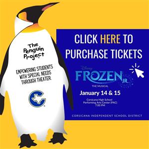 Frozen Jr. Penguin Project Tickets on Sale Now